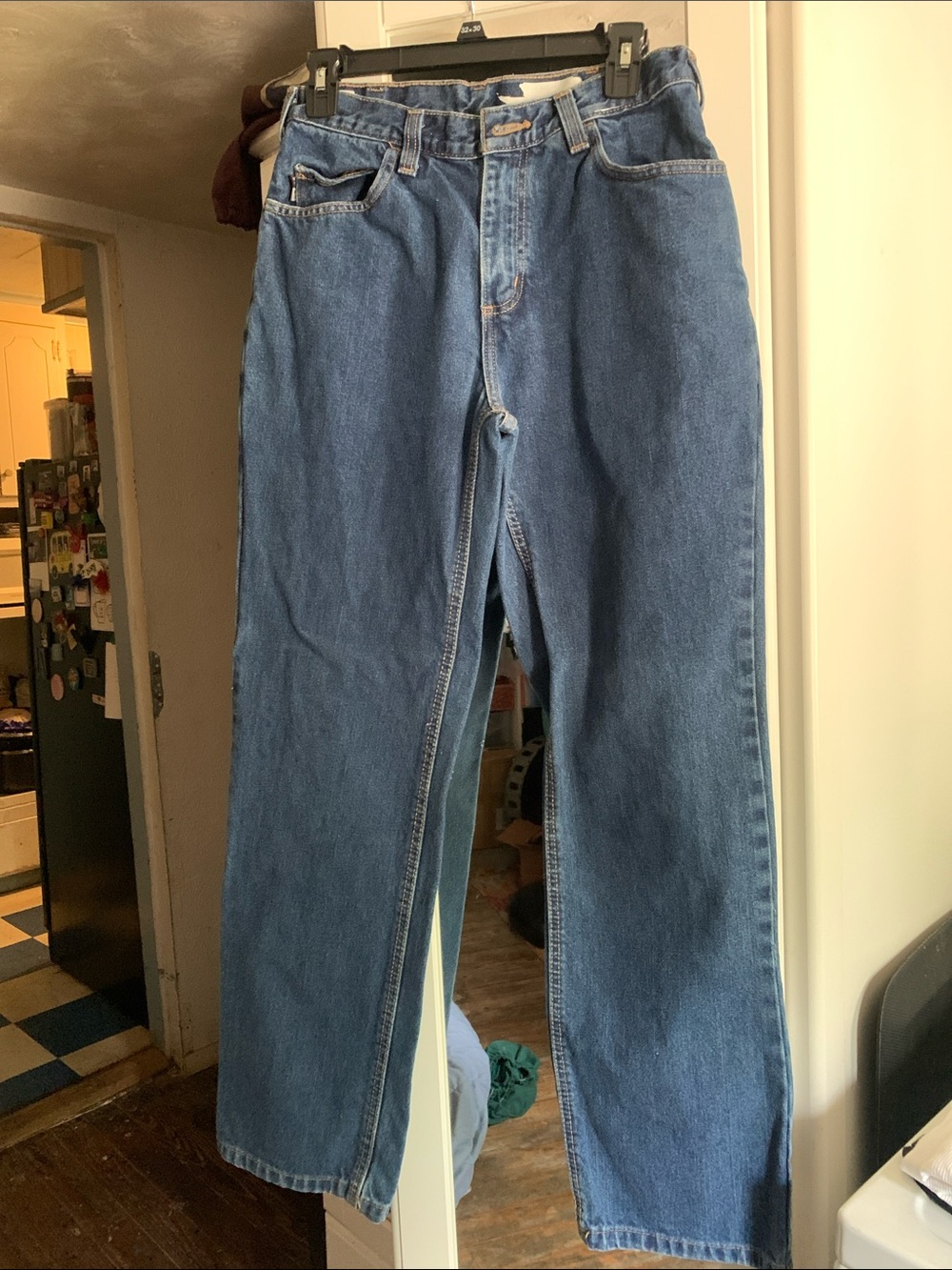 Carhartt Men's Relaxed Fit Blue Denim Jeans